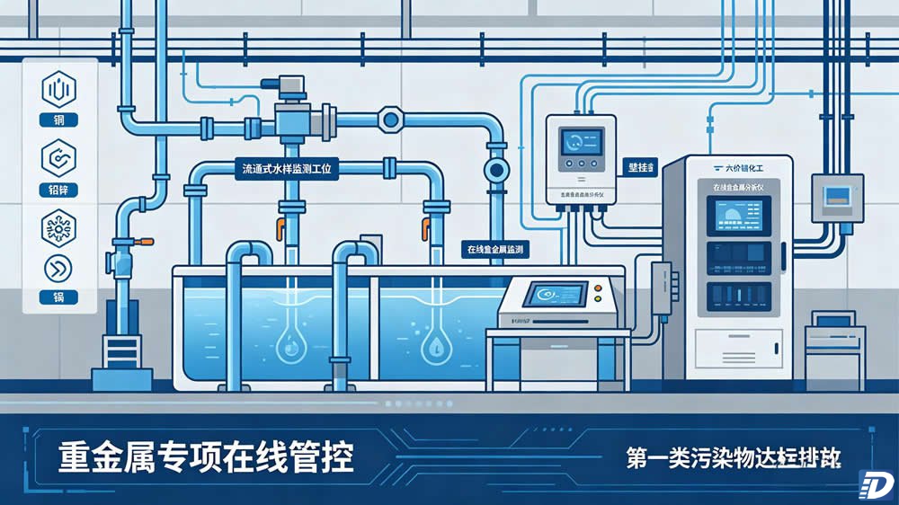 企业污水总排口COD氨氮总磷总氮在线监测（含重金属分析仪应用案例）